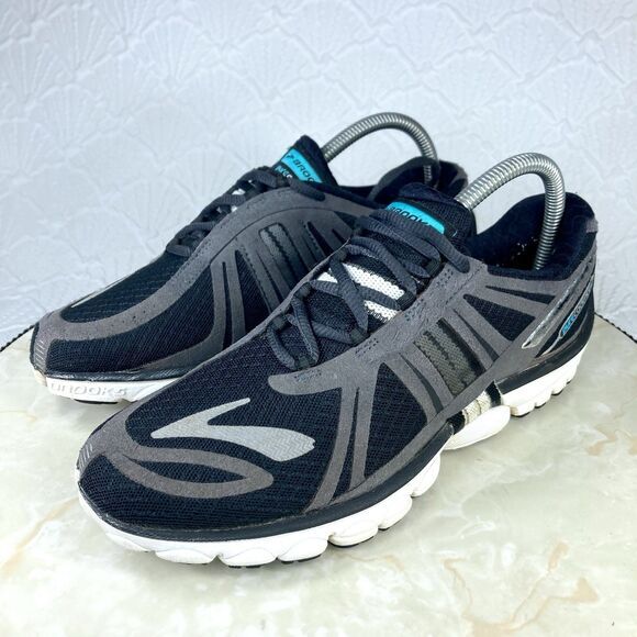 Brooks Sneakers Womens Size 8 Black Gray Pure Cadence P2 Athletic Running Shoes - Picture 7 of 12